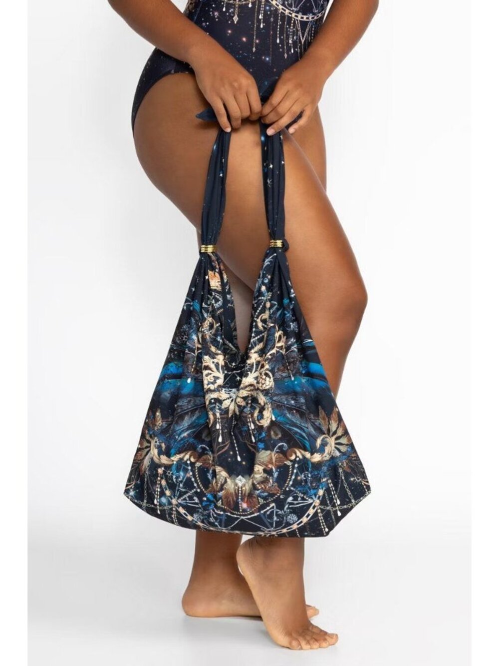 Johnny Was Ring Beach Bag Supernova Size One Size NWT